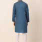 Men's Cotton Solid Kurta Pajama Sets ( JOKP 657Peacock )