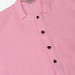 Men's Cotton Solid Kurta Pajama Sets ( JOKP 657Pink )