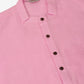 Men's Cotton Solid Kurta ( KO 657Pink )