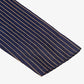 Men Navy Blue Striped Pleated Chikankari Kurta Only ( KO 666 Navy )