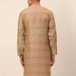 Men Printed Sequinned Kurta Only ( KO 668 Brown )