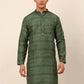 Men Printed Sequinned Kurta Only ( KO 668 Green )