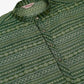 Men Printed Sequinned Kurta Only ( KO 668 Green )