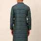 Men Printed Sequinned Kurta Only ( KO 668 Teal )