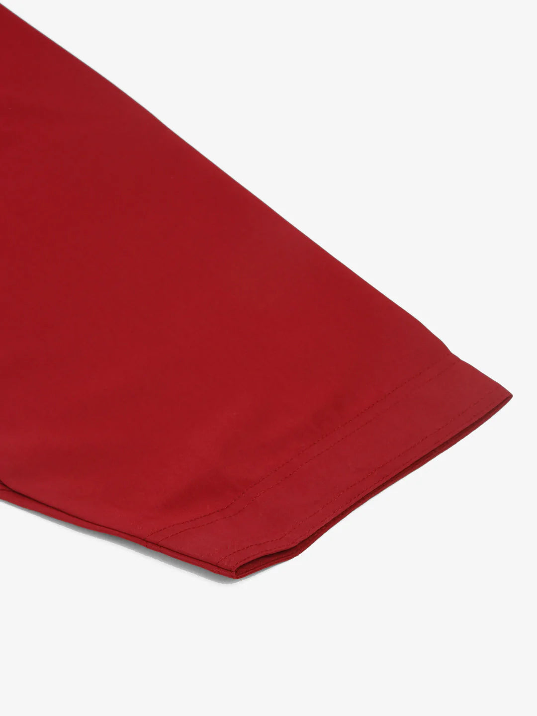 Men Maroon Cotton Solid Pathani Kurta with Salwar ( JOKP 670 Maroon )
