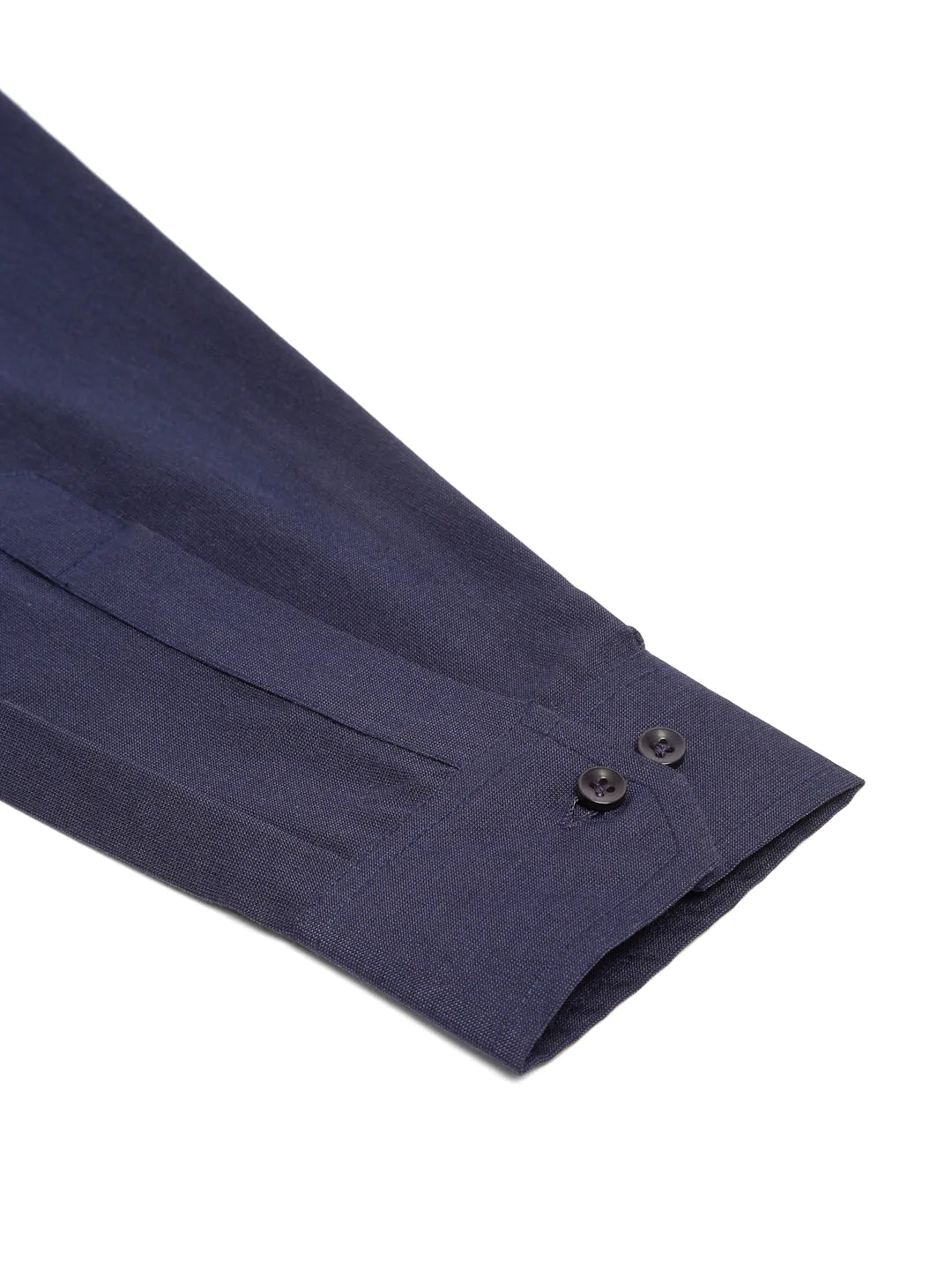 Men Navy Cotton Solid Pathani Kurta with Salwar ( JOKP 670 Navy )