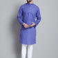 Men's Solid Pure Cotton Kurta With Pyjamas