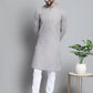 Men's Solid Pure Cotton Kurta With Pyjamas