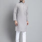 Men's Solid Pure Cotton Kurta With Pyjamas