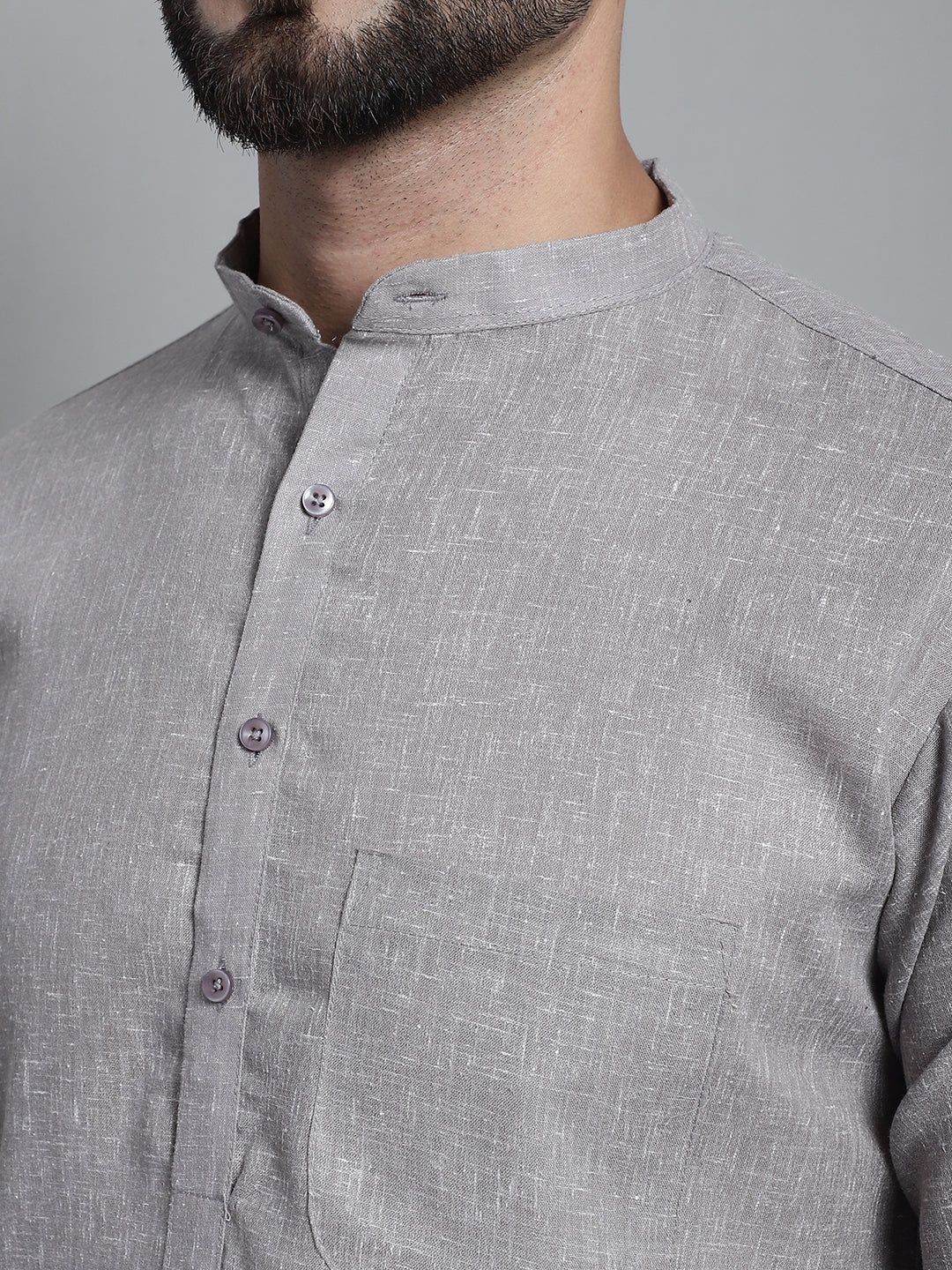 Men's Solid Pure Cotton Kurta With Pyjamas