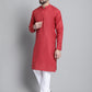 Men's Solid Pure Cotton Kurta With Pyjamas