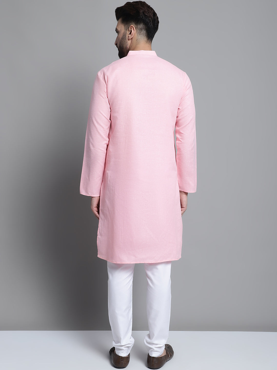 Men's Solid Pure Cotton Kurta With Pyjamas