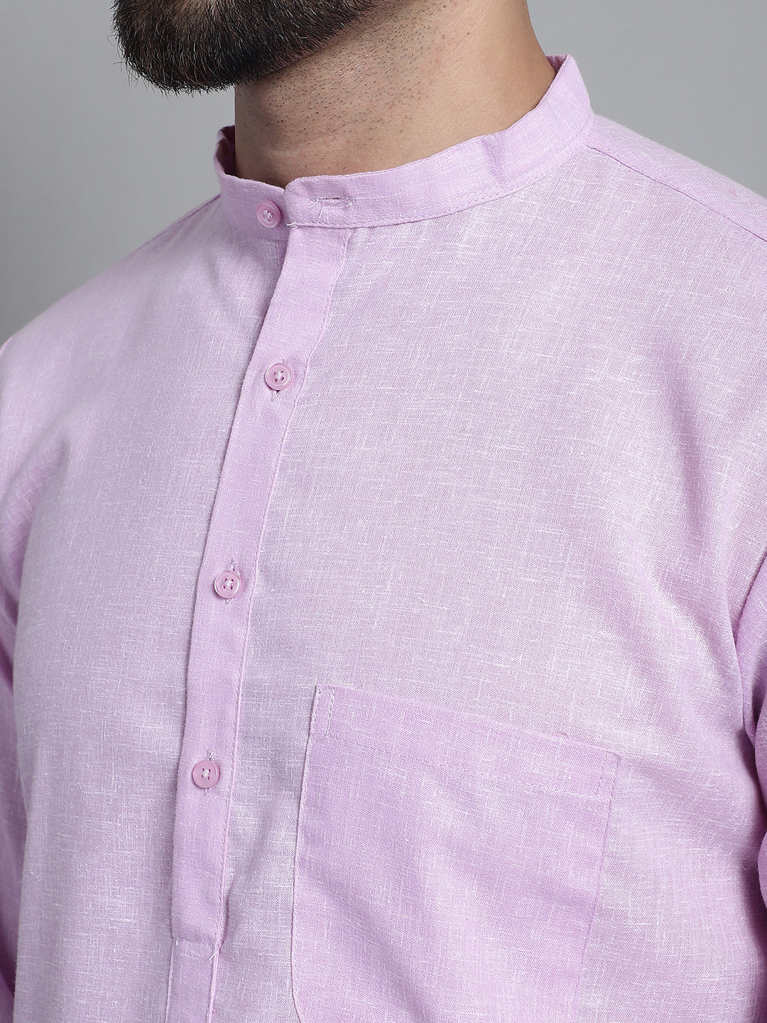 Men's Solid Pure Cotton Kurta With Pyjamas