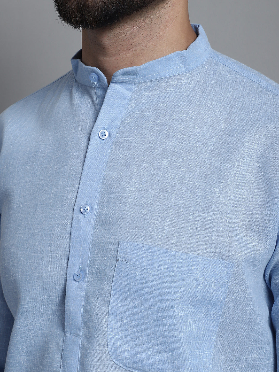 Men's Solid Pure Cotton Kurta With Pyjamas