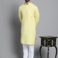Men's Solid Pure Cotton Kurta With Pyjamas