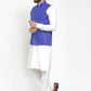 Jompers Men's Solid Kurta Pajama with Solid Waistcoat ( JOKP WC 4051Royal )