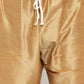 Jompers Men's Solid Dupion Kurta Pajama with Woven Jacqaurd Waistcoat ( JOKP WC 4063Lime-G )