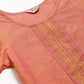 Jompers Women Pink Yoke Design Kurta with Trousers (JOKS 1321 Pink)