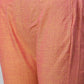Jompers Women Pink Yoke Design Kurta with Trousers (JOKS 1321 Pink)