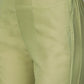 Women Green Embroidered Detail Kurta with Trousers ( JOKS 1326 Green )