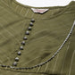 Gotta Patti Kurta with Trousers & With Dupatta ( JOKS D34W 1466 Green )