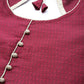 Women Dupion Silk Jacquard Kurta with Trousers & Dupatta ( JOKS D39P 1482 Purple )