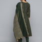 Jompers Women Olive Green Embroidered Regular Kurta with Trousers & With Dupatta ( JOKS D46G 1506 Green )