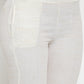 Jompers Women Off-White Solid Kurta with Trousers & Dupatta (JOKS D8R 1332 Off-White)
