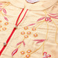 Embroidered Cotton Silk Flared kurta,pant with dupatta set ( JOKS D8R 1517 Golden )
