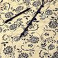 Jompers Women Cream-Coloured & Navy Blue Printed A-Line Kurta ( JOK 1277 Cream )