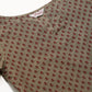 Jompers Women Grey & Maroon Printed Straight Kurta(JOK 1328 Grey)