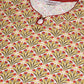 Jompers Women Yellow & Maroon Floral Printed Keyhole Neck Kurta ( JOK 1367 Yellow )
