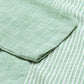 Jompers Women Green Pure Cotton Striped Pleated Kurta ( JOK 1369 Green )