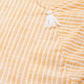 Jompers Women Yellow Pure Cotton Striped Pleated Kurta ( JOK 1369 Orange )