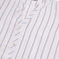 Jompers Women White & Orange Striped Indigo Fusion Kurta ( JOK 1371 White )