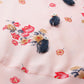 Jompers Women Pink & Red Floral Printed A-Line Kurta ( JOK 1378 Peach )