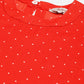 Jompers flared sleeves, pom-pom lace flared kurta ( JOK 1382 Red )