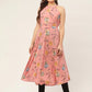 Women Pink Floral Printed Anarkali Kurta ( JOK 1429 Pink )