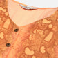 Women Orange Georgette Tiger Printed Kurtas ( JOK 1435 Orange )