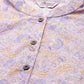 Women Purple and yellow Printed Anarkali Kurta ( JOK 1442 Purple )