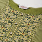 Yoke Design Georgette Anarkali Kurta ( JOK 1451 Green )