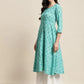 Printed Anarkali Kurta ( JOK 1452 Pista )