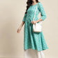 Printed Anarkali Kurta ( JOK 1452 Pista )