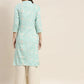 Printed Gotta Patti Kurta ( JOK 1469 Gren )