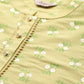 Printed Gotta Patti Kurta ( JOK 1469 Lime )
