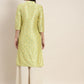 Printed Gotta Patti Kurta ( JOK 1469 Lime )