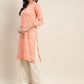 Printed Gotta Patti Kurta ( JOK 1469 Orange )