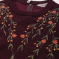 Embroidered A-Line Midi Dress ( JOK 1472 Purple )
