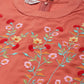 Embroidered A-Line Midi Dress ( JOK 1473 Pink )