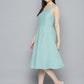 Sequin work, anarkali ethnic dress ( JOK 1494 Light-Blue )